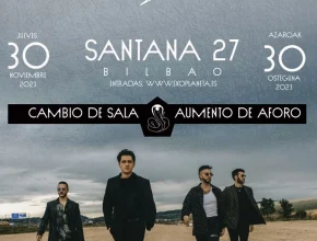 Arde Bogotá en Bilbao. Cambia su lugar a la sala Santana 27