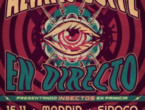 Cartel de los conciertos de presentación del nuevo disco de ALVARO SUITE