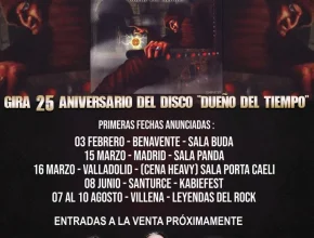 Ankhara gira 25 aniversario cartel