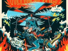 Cartel de la gira de The Hellacopters