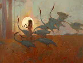 Les Chants De l Aurore , portada del nuevo disco de Alcest