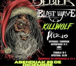 Cartel del christmas metal fest 2024