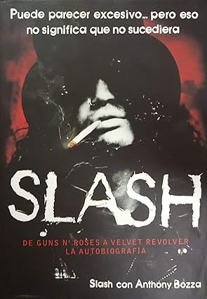 Slash autobiografía del guitarrista de Guns N Roses