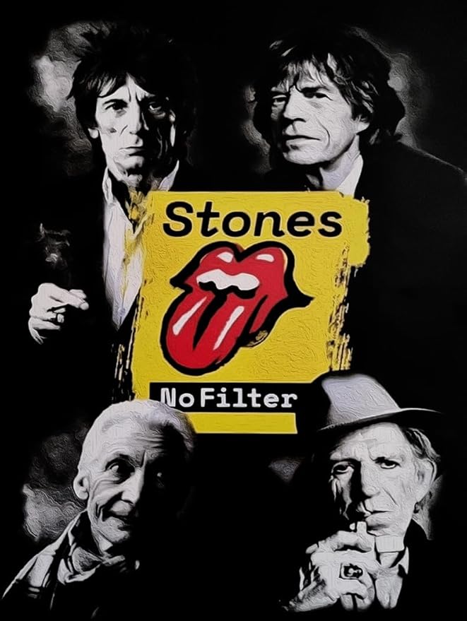 Póster de los Rolling Stones, un regalo ideal de rock en San Valentín