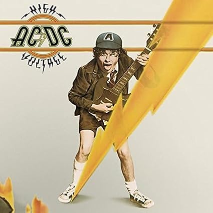 Vinilo ACDC High Voltage regalo rock san valentin