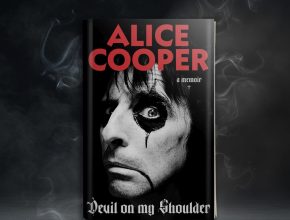 Portada de la autobiografía de Alice Cooper Devil On My Shoulder El libro se publicará el 8 de octubre de 2026.