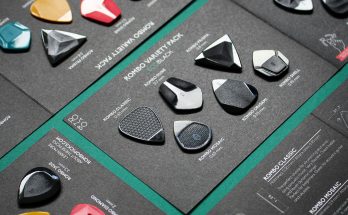 Diferentes modelos de púas de guitarra ideales para rock y metal
