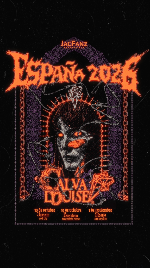 Cartel de Calva Louise en España en 2026