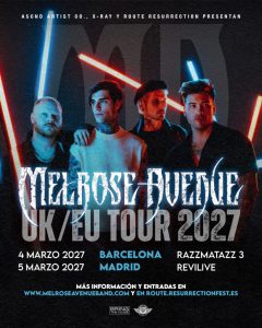 Melrose Avenue en España cartel 2027