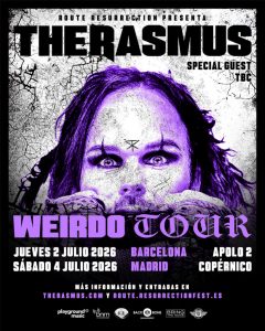 The Rasmus en España cartel 2026