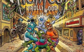 Esta es la portada de Trollywood, el nuevo disco de Trollfest para 2026