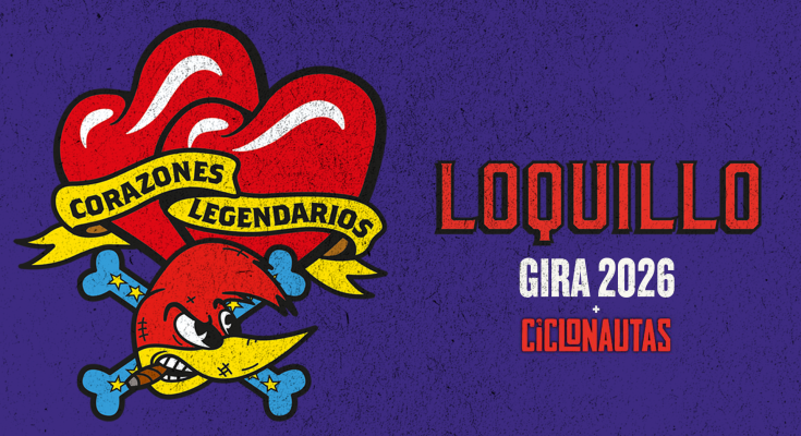 Loquillo + Ciclonautas gira 2026