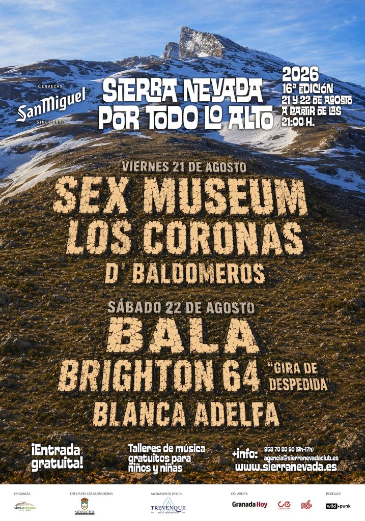 Sierra Nevada Por Todo lo Alto cartel