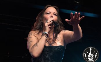 Cronica de Anette Olzon en Madrid. Portada del artículo con Anette
