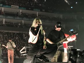 Foto de Linkin Park en el O2 de Londres. Licencia CC de Denis Radaelli