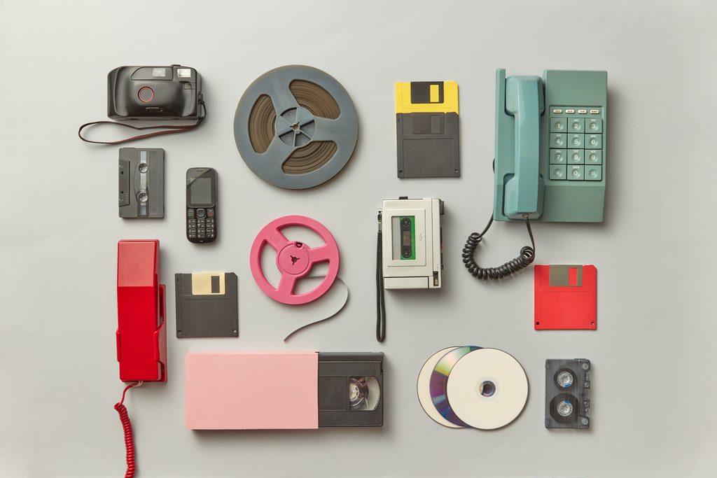imagen de archivo de tecnologia años 2000