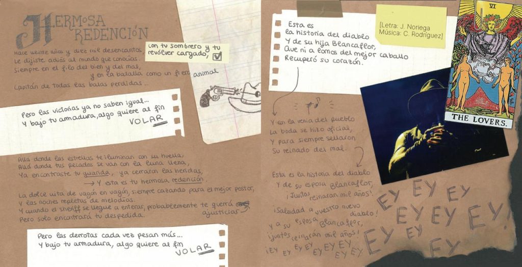 Reseña de todo al 3. parte del libreto del disco