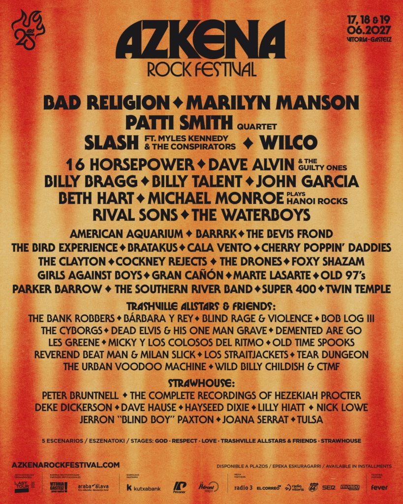 Azkena Rock Festival 2027