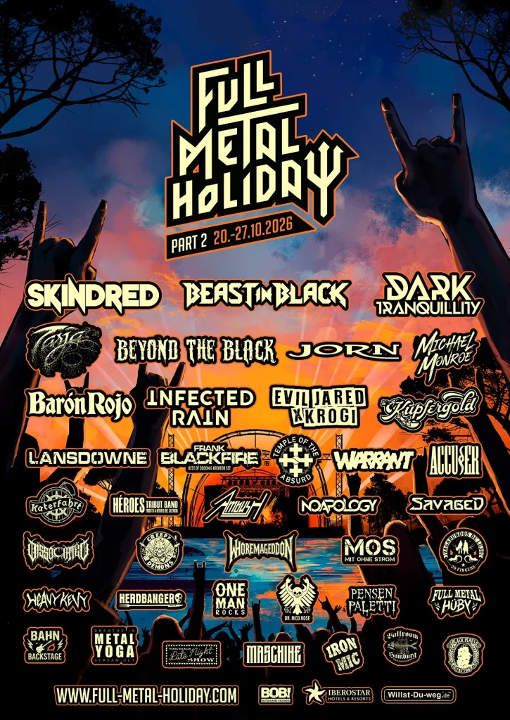 Cartel del Full Metal Holiday 2026