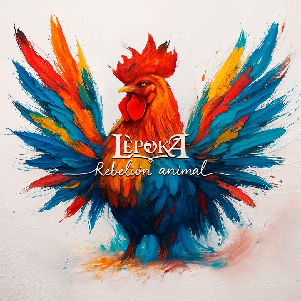 Reseña de Rebelión Animal. Esta es la portada del disco