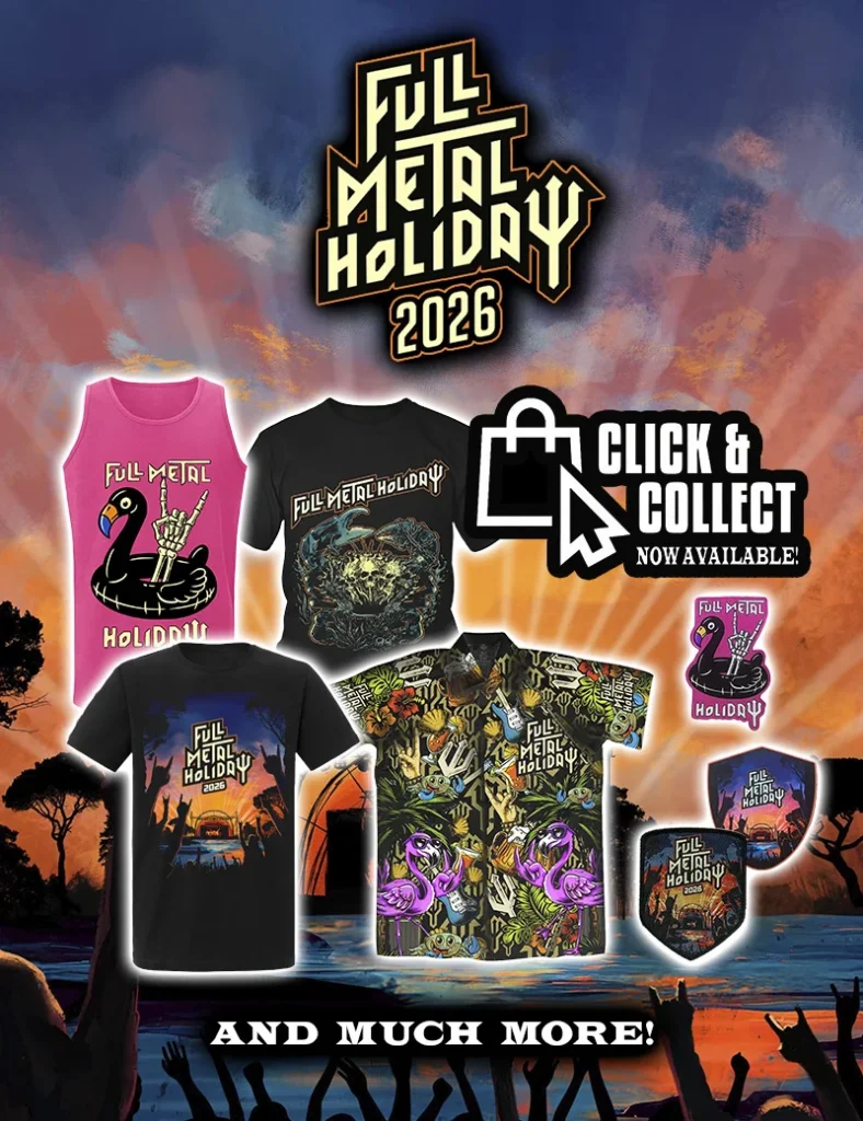 Merchan del Full Metal Holiday 2026