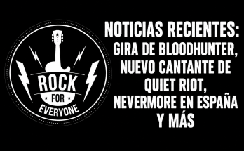 Destacada de la bolsa de noticias sobre la gira de Bloodhunter, John Torra en Quiet Riot y más