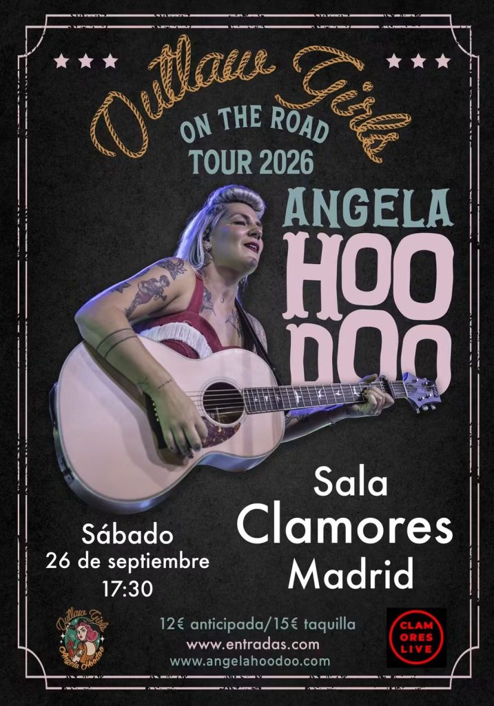Ángela Hoodoo en Sala Clamores